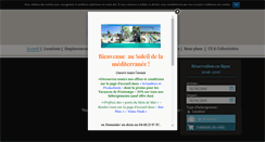 Desktop Screenshot of camping-soleil-mediterranee.com